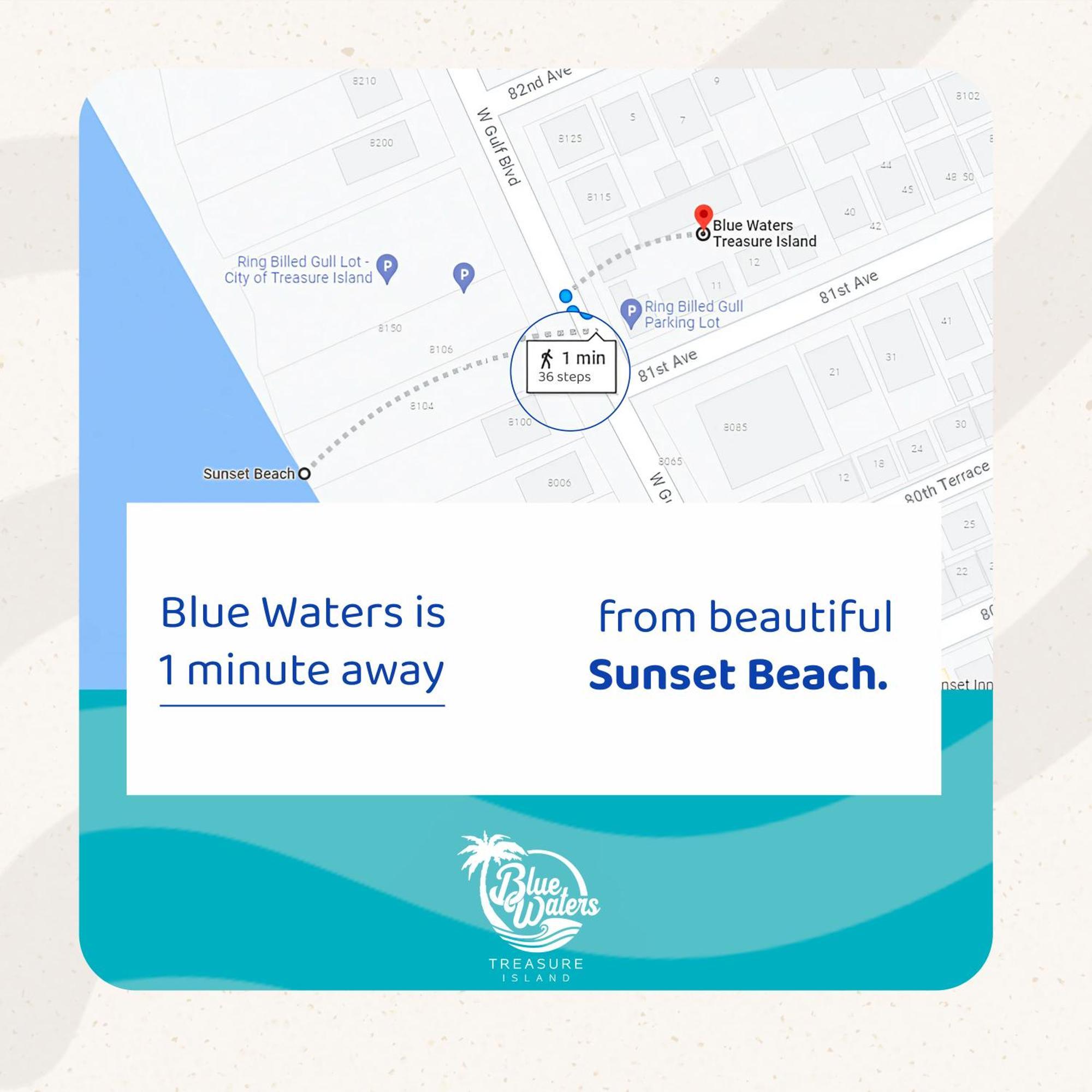 Blue Waters Treasure Island Otel Dış mekan fotoğraf